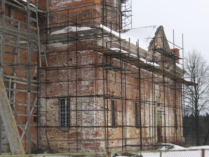Церковь Николая Чудотворца, Никольское (Клинский городской округ, Московская область). архитектурные детали