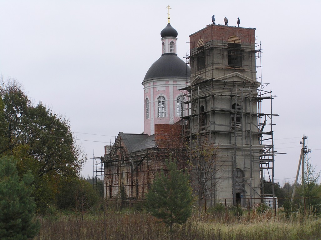 Никольское. Церковь Николая Чудотворца. фасады