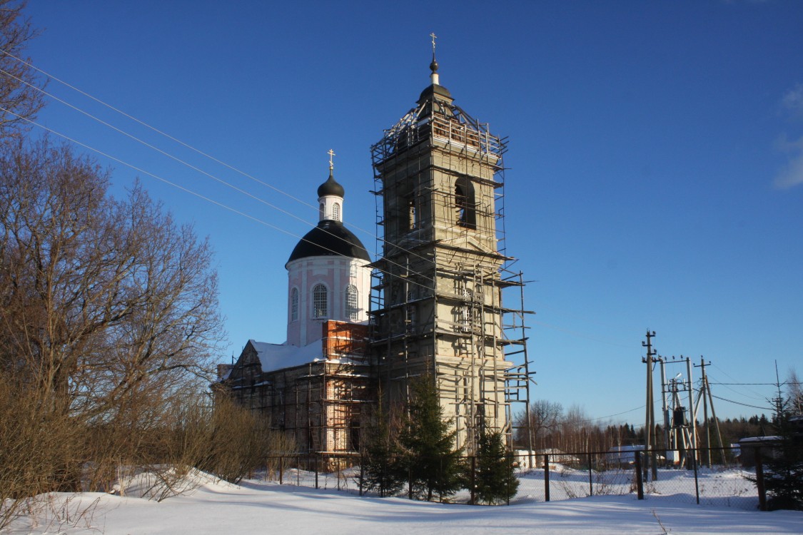 Церковь Николая Чудотворца, Никольское (Клинский городской округ, Московская область). фасады