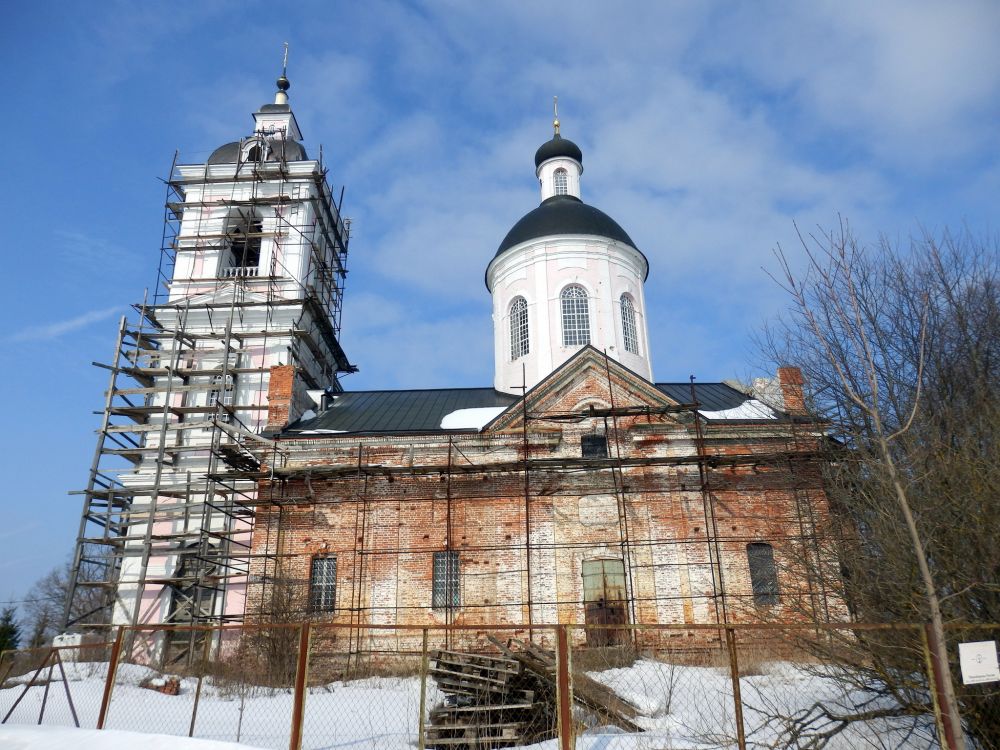 Церковь Николая Чудотворца, Никольское (Клинский городской округ, Московская область). фасады