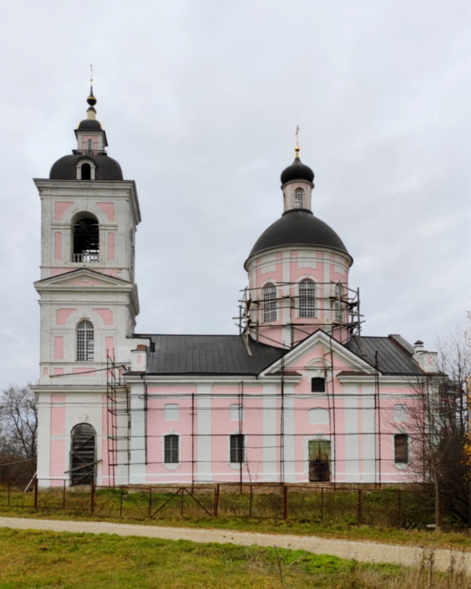 Никольское. Церковь Николая Чудотворца. фасады