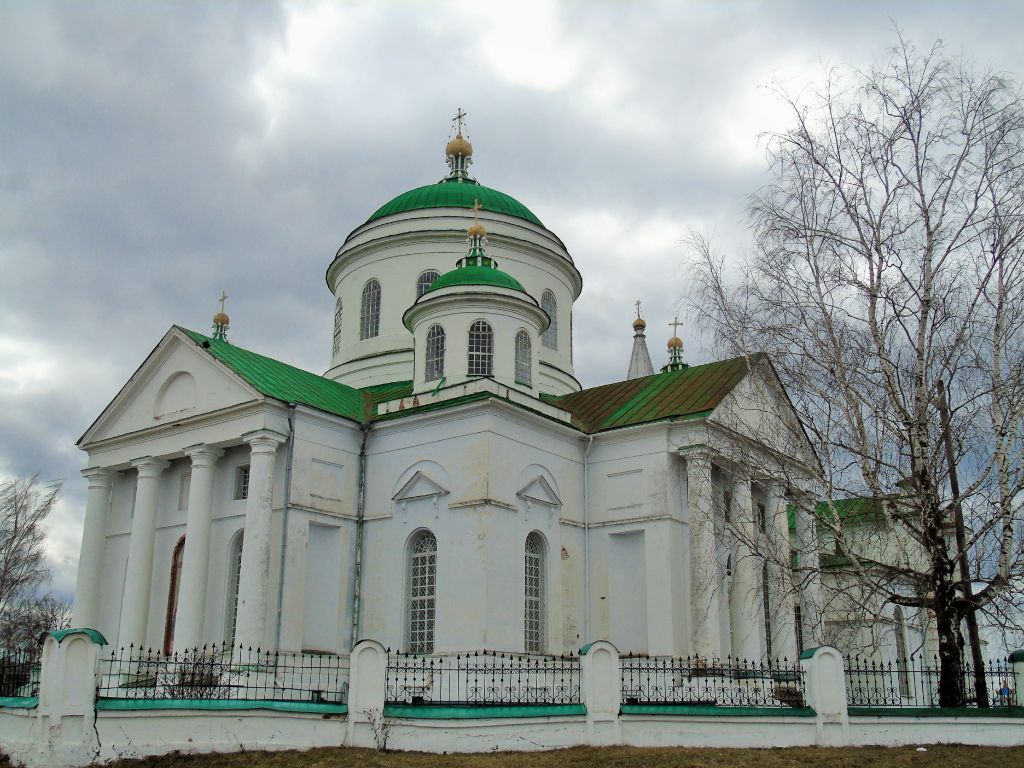 Церковь Смоленской иконы Божией Матери, Выездное (Арзамасский район и г. Арзамас, Нижегородская область). фасады