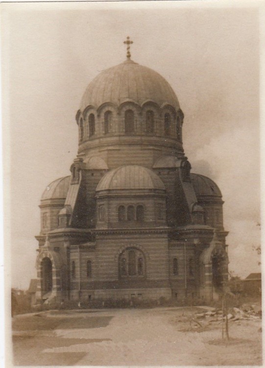 Кафедральный собор Воскресения Христова, Нарва (Ида-Вирумаа, Эстония). архивная фотография, Фото 1941 г. с аукциона e-bay.de