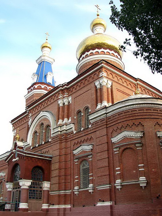 Собор Покрова Пресвятой Богородицы в Селении, Астрахань (Астрахань, город, Астраханская область). фасады, Юго-восточная сторона