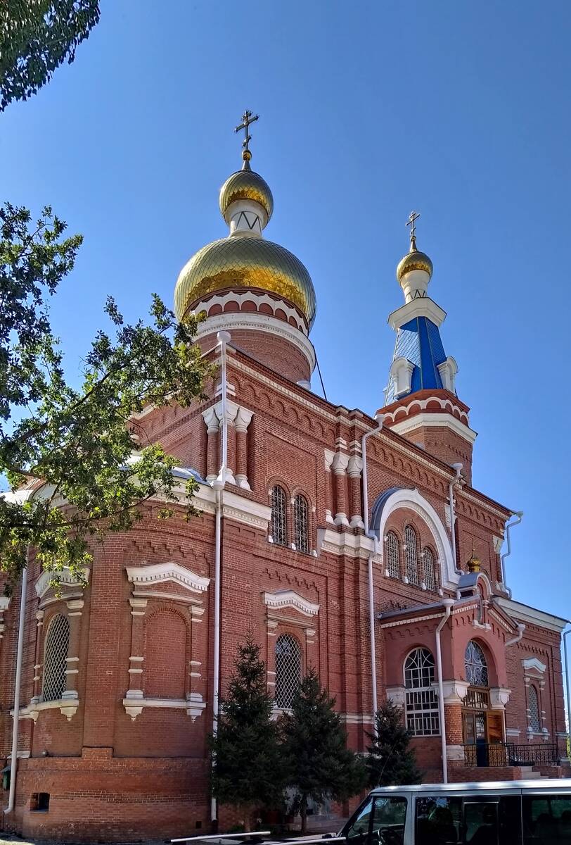 Собор Покрова Пресвятой Богородицы в Селении, Астрахань (Астрахань, город, Астраханская область). фасады