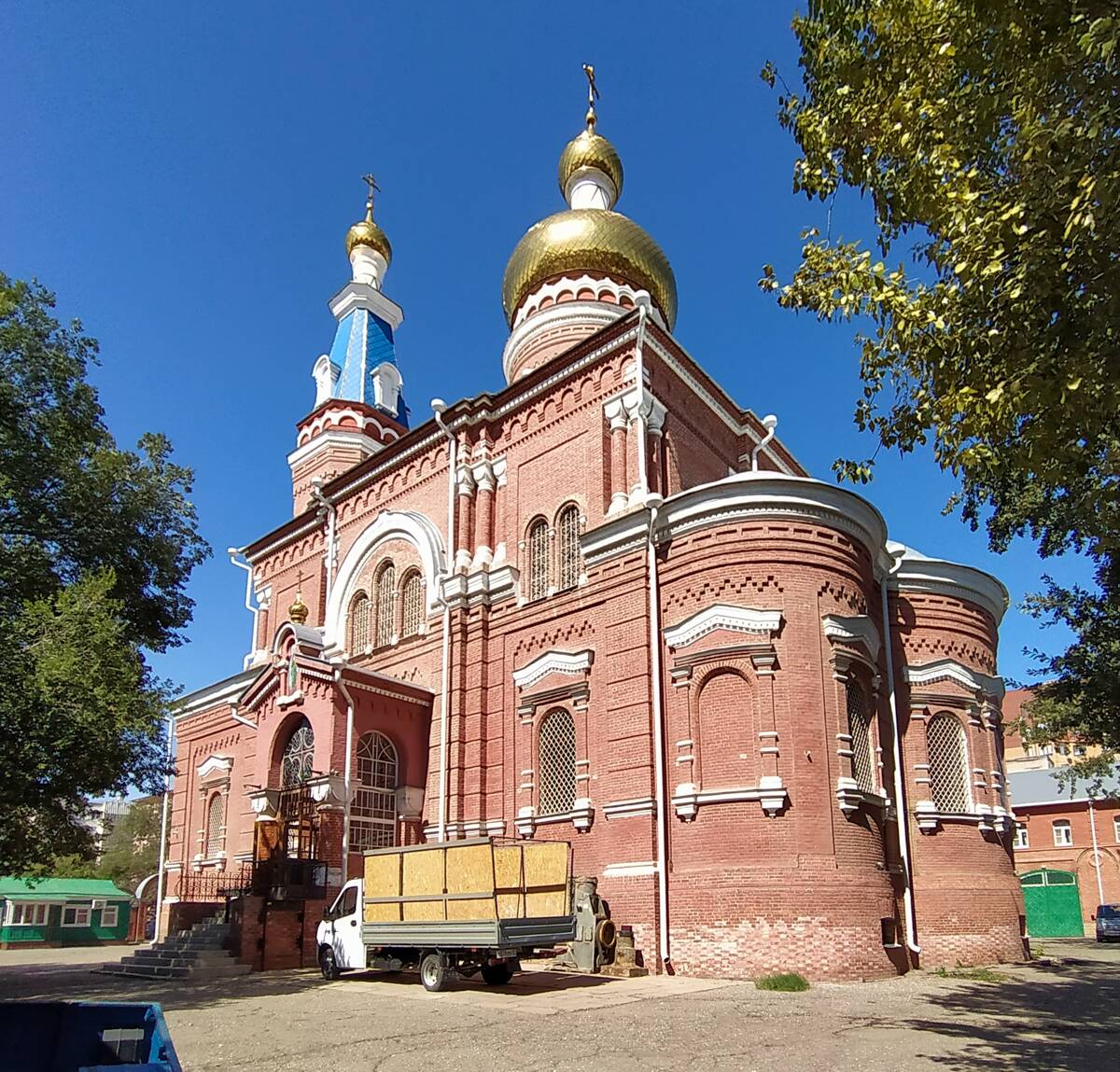 Собор Покрова Пресвятой Богородицы в Селении, Астрахань (Астрахань, город, Астраханская область). фасады