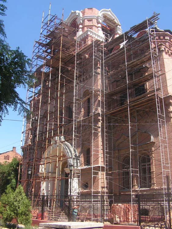Собор Казанской иконы Божией Матери, Астрахань (Астрахань, город, Астраханская область). документальные фотографии