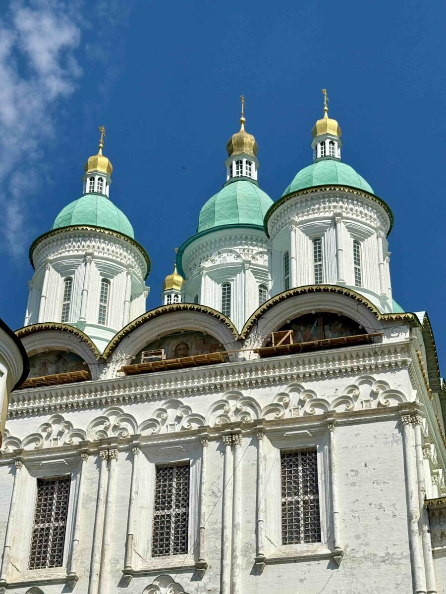 Кремль. Кафедральный собор Успения Пресвятой Богородицы, Астрахань (Астрахань, город, Астраханская область). архитектурные детали