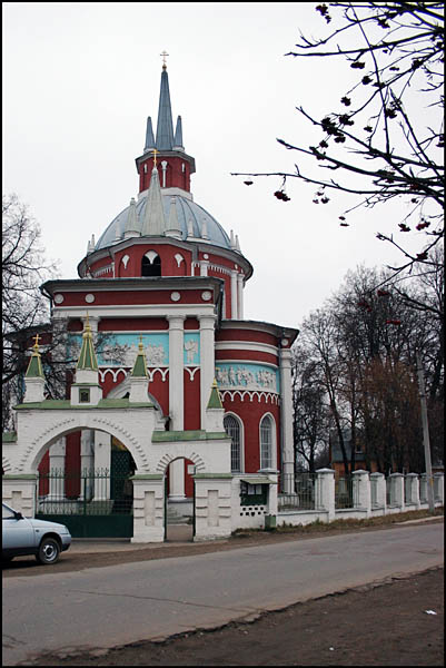 Царёво. Церковь Николая Чудотворца. фасады, Общий вид