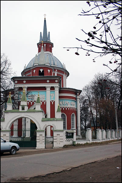 Церковь Николая Чудотворца, Царёво (Пушкинский район и гг. Ивантеевка, Королёв, Московская область). фасады, Общий вид