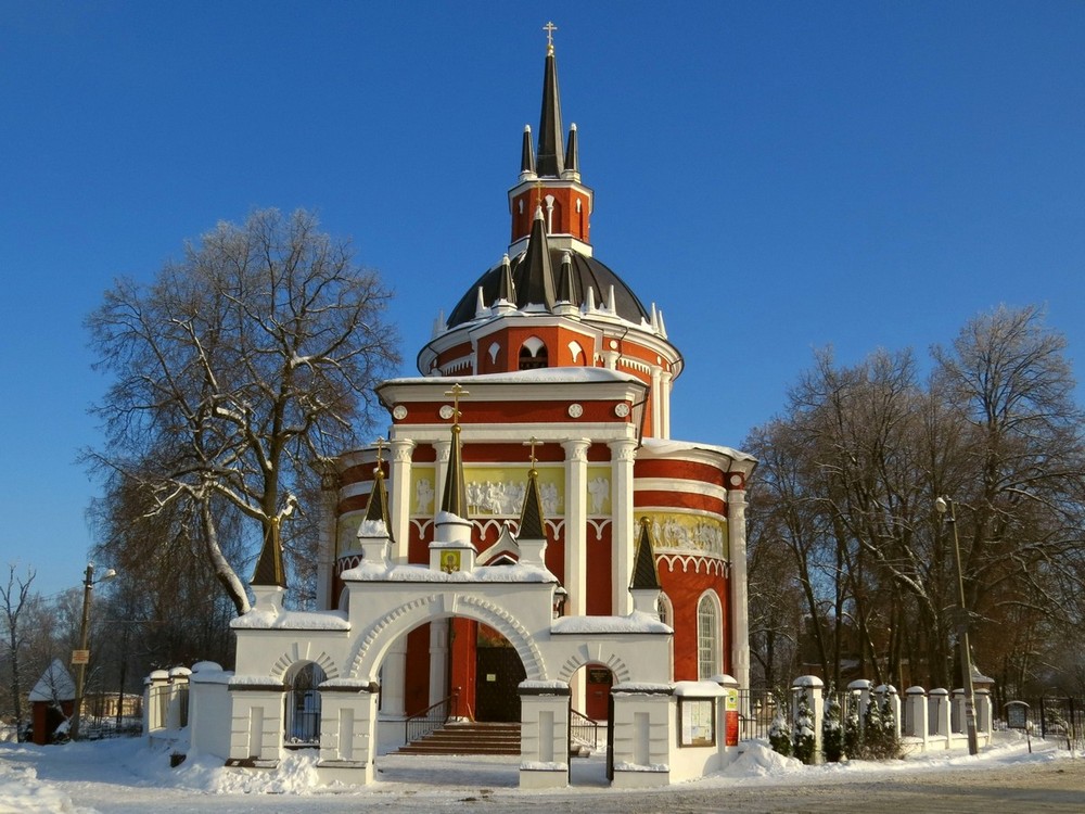Царёво. Церковь Николая Чудотворца. фасады