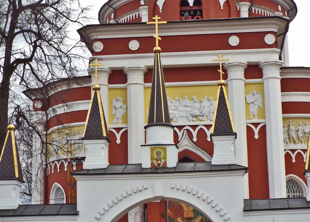 Церковь Николая Чудотворца, Царёво (Пушкинский район и гг. Ивантеевка, Королёв, Московская область). архитектурные детали