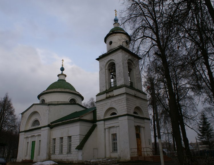 Церковь Спаса Нерукотворного Образа, Петровское (Щёлковский городской округ и г. Фрязино, Московская область). фасады