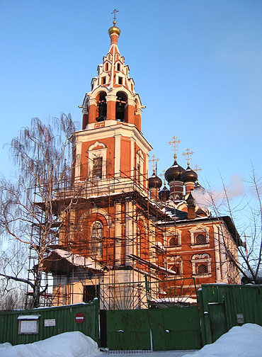 Церковь Казанской иконы Божией Матери, Котельники (Люберецкий городской округ, гг. Лыткарино, Котельники, Московская область). фасады, Вид с юго-запада