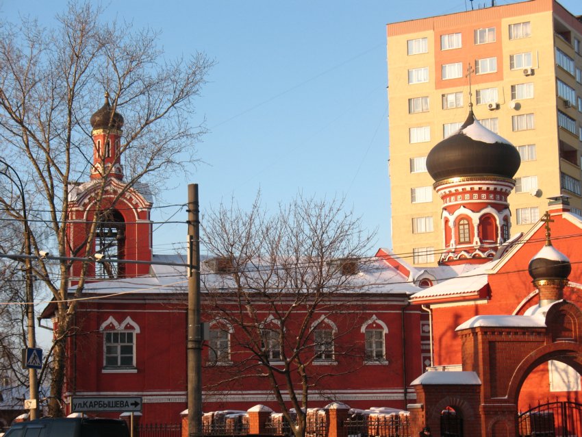 Красногорск. Церковь Успения Пресвятой Богородицы в Черневе. фасады