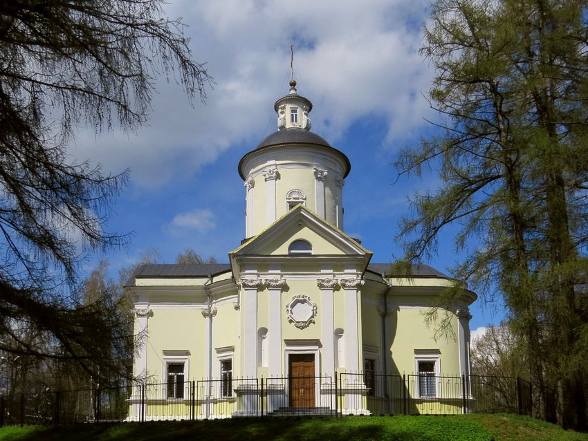 Марфино. Церковь Рождества Пресвятой Богородицы. фасады