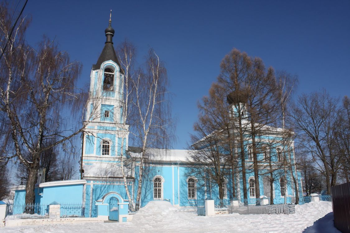 Орудьево. Церковь Покрова Пресвятой Богородицы. фасады