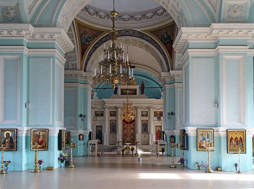 Собор Троицы Живоначальной, Яхрома (Дмитровский городской округ, Московская область). интерьер и убранство