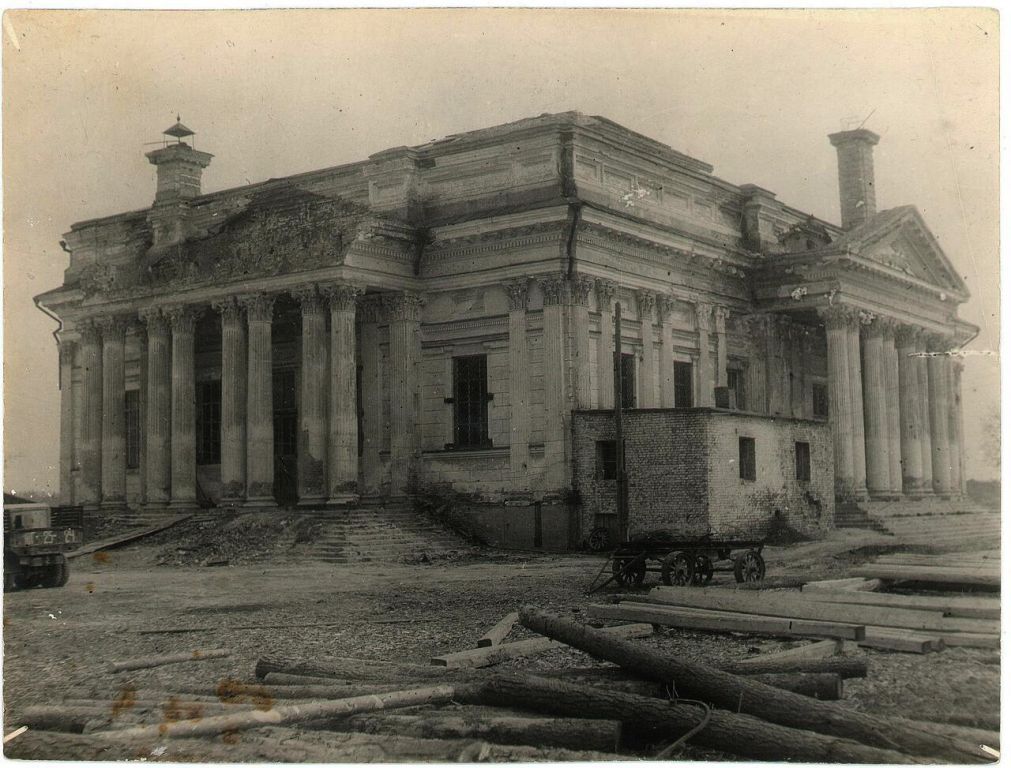 Собор Троицы Живоначальной, Яхрома (Дмитровский городской округ, Московская область). архивная фотография, Фото 1960-х годов из фондов Музея-заповедника Дмитровский кремль