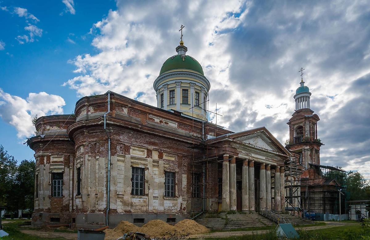 фасады. Собор Троицы Живоначальной, Яхрома (Дмитровский городской округ, Московская область)
