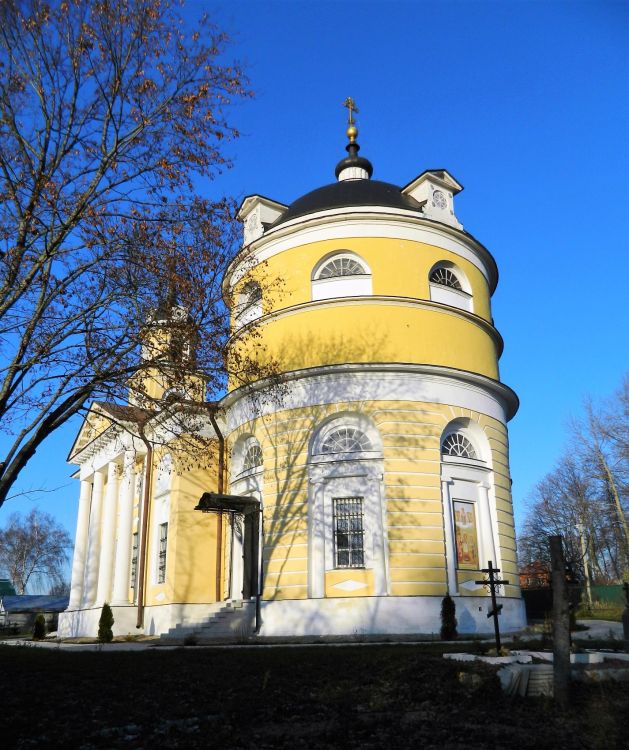 Яхрома (Андреевское). Церковь Покрова Пресвятой Богородицы. фасады