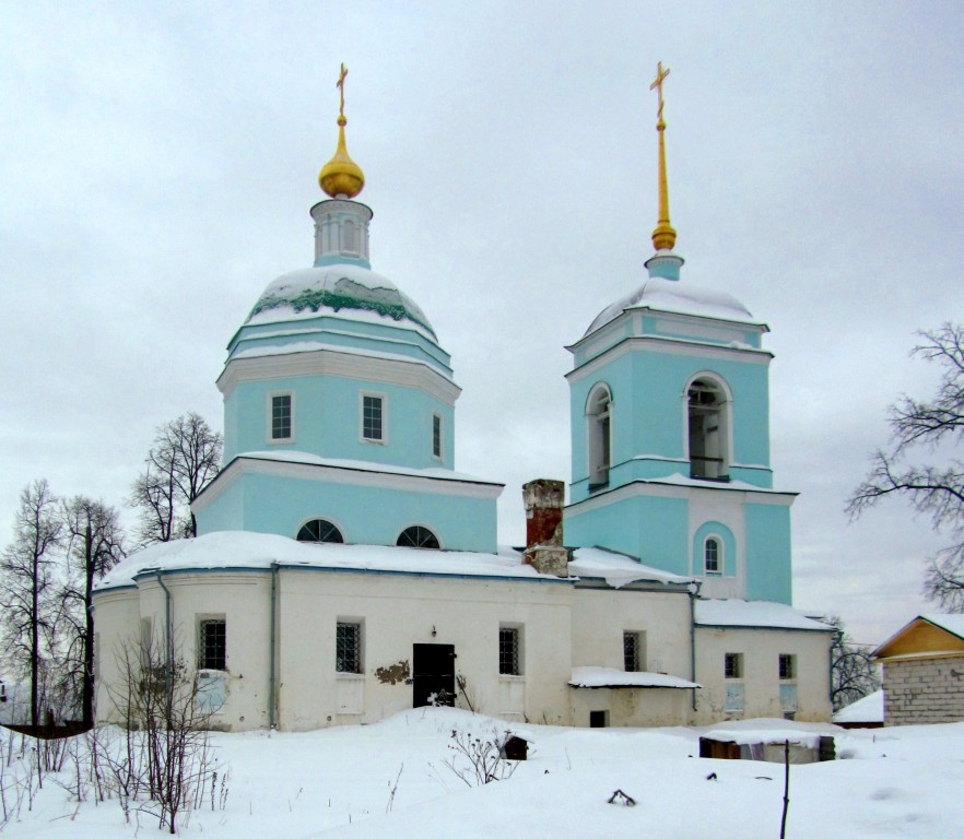 Церковь Введения во храм Пресвятой Богородицы, Ольгово (Дмитровский городской округ, Московская область). фасады, вид с севера