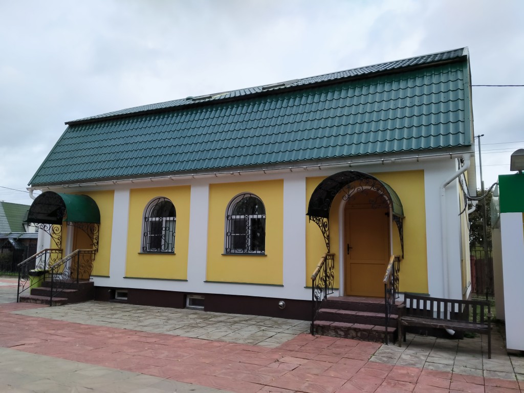 Церковь Николая Чудотворца, Ангелово (Красногорский городской округ, Московская область). дополнительная информация, здание воскресной школы