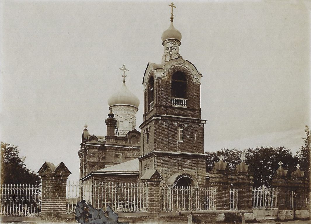 Церковь Успения Пресвятой Богородицы в Черневе, Красногорск (Красногорский городской округ, Московская область). архивная фотография, Фото 1903 года с интернет-аукциона
