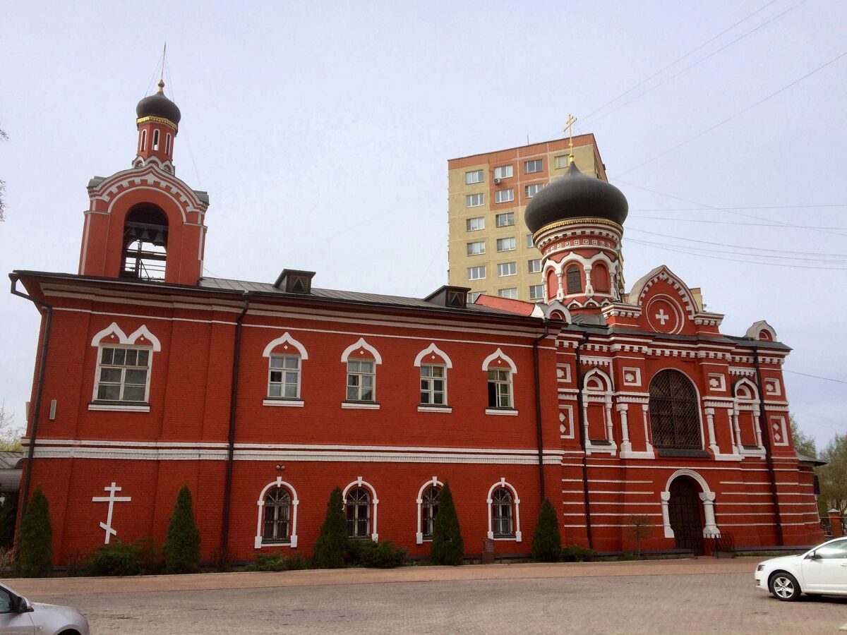 Церковь Успения Пресвятой Богородицы в Черневе, Красногорск (Красногорский городской округ, Московская область). фасады