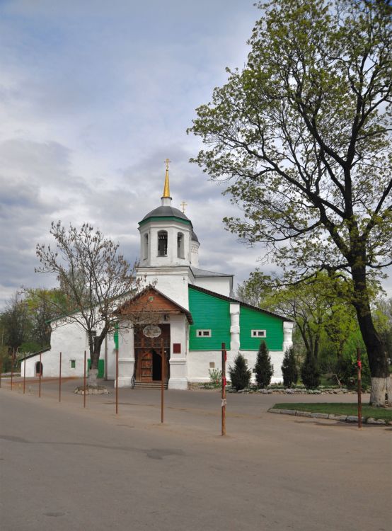 Псков. Церковь Илии Пророка с Луга. общий вид в ландшафте