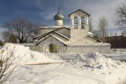 Церковь Спаса Нерукотворного Образа с Жабьей Лавицы-Псков-Псков, город-Псковская область-Valensienne