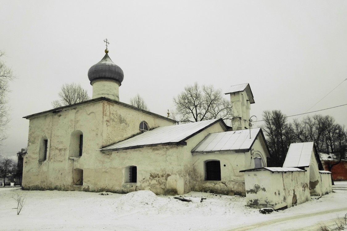 Псков. Церковь Спаса Нерукотворного Образа с Жабьей Лавицы. фасады, северный фасад