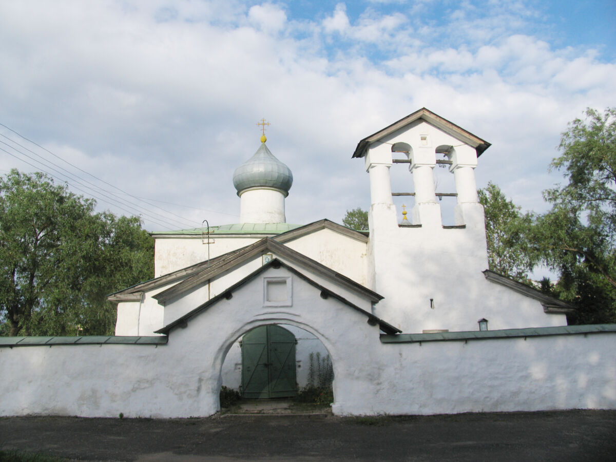 Церковь Спаса Нерукотворного Образа с Жабьей Лавицы, Псков (Псков, город, Псковская область). фасады
