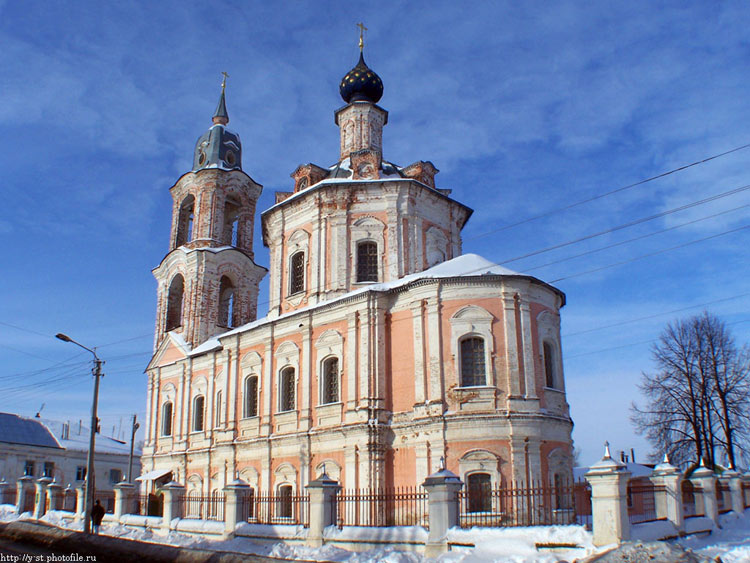 Церковь Воскресения Христова, Нерехта (Нерехтский район, Костромская область). фасады