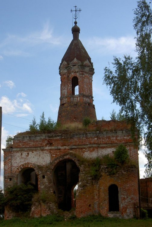 Черленково. Церковь Николая Чудотворца. фасады