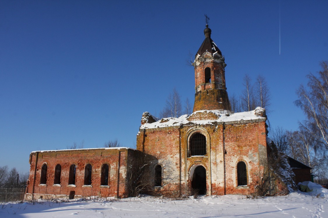 Церковь Николая Чудотворца, Черленково (Шаховской городской округ, Московская область). фасады