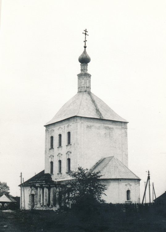 Церковь Николая Чудотворца, Погост (Касимовский район и г. Касимов, Рязанская область). фасады