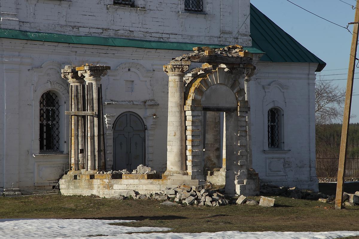 архитектурные детали. Церковь Николая Чудотворца, Погост (Касимовский район и г. Касимов, Рязанская область)