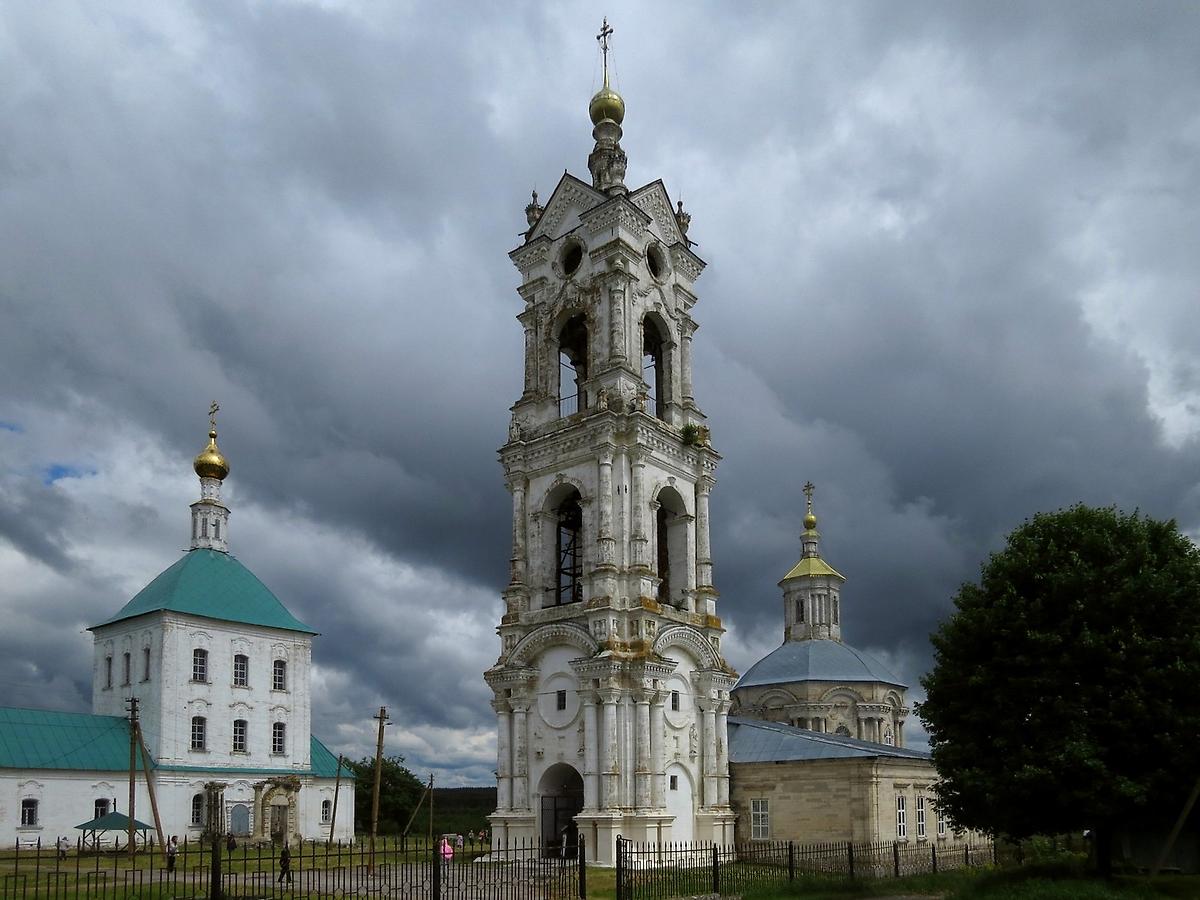 фасады. Храмовый комплекс Гусевского погоста, Погост (Касимовский район и г. Касимов, Рязанская область)