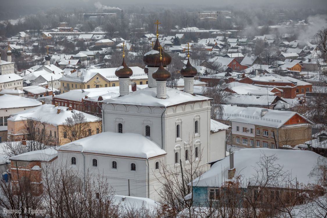 Церковь Воскресения Христова, Гороховец (Гороховецкий район, Владимирская область). общий вид в ландшафте
