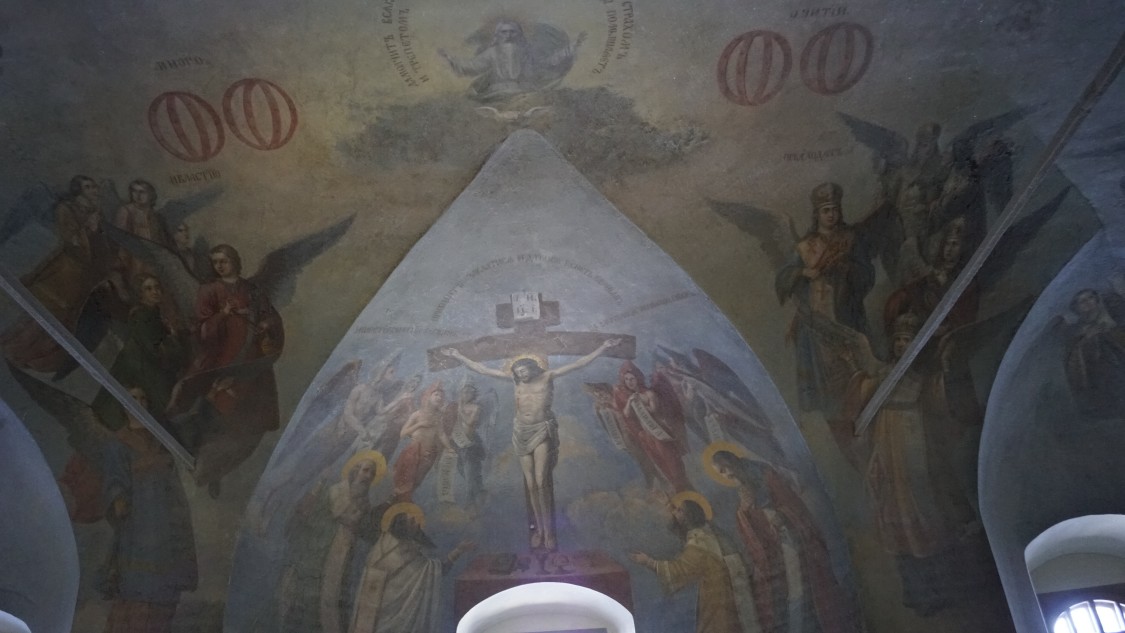 Церковь Воскресения Христова, Гороховец (Гороховецкий район, Владимирская область). интерьер и убранство, Основной объем храма. Внутренний вид