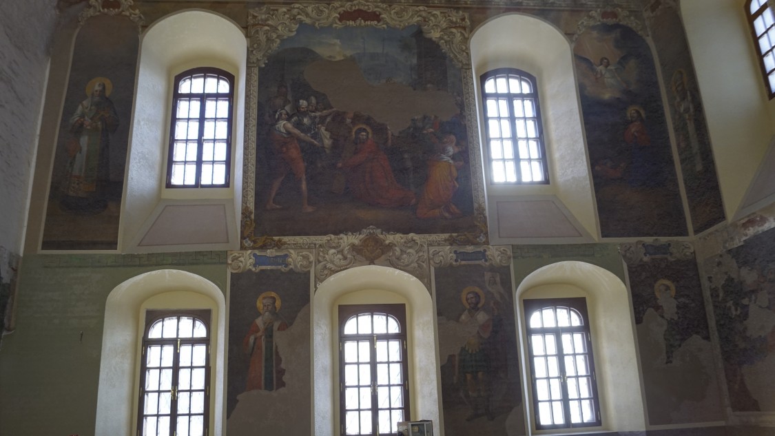 Церковь Воскресения Христова, Гороховец (Гороховецкий район, Владимирская область). интерьер и убранство, Основной объем храма. Внутренний вид