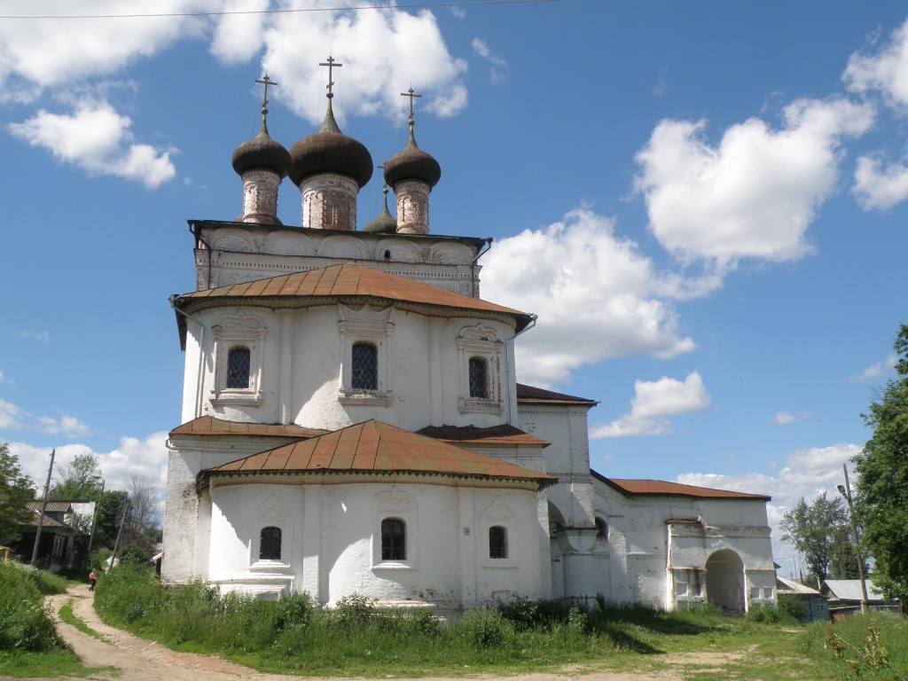 Гороховец. Церковь Воскресения Христова. фасады