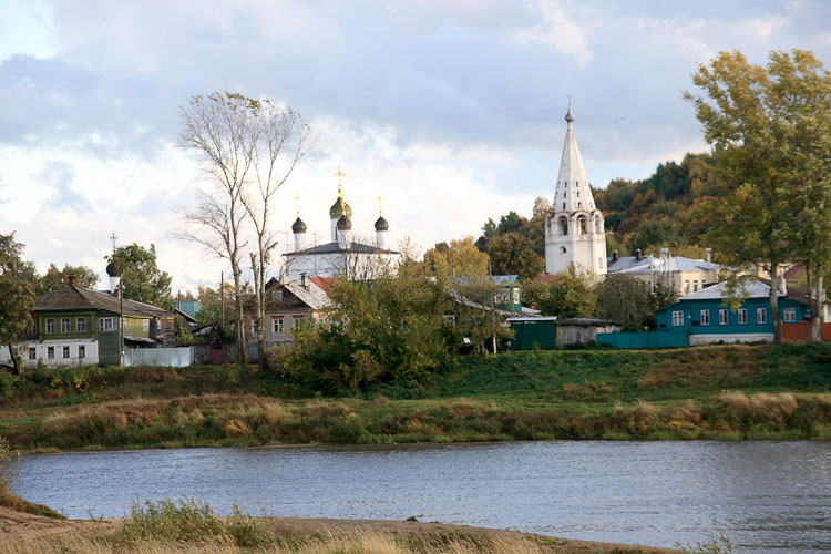 Сретенский женский монастырь, Гороховец (Гороховецкий район, Владимирская область). общий вид в ландшафте