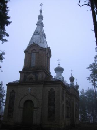 Церковь Рождества Пресвятой Богородицы, Куристе (Хийумаа, Эстония). фасады, Единственный действующий православный храм на о.Хийумаа.