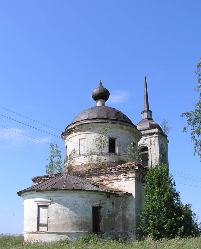 Погост (Ежесельга). Церковь Троицы Живоначальной. фасады