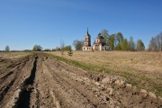 Церковь Троицы Живоначальной, Общий вид с юго-востока<br>, Погост (Ежесельга), Подпорожский район, Ленинградская область