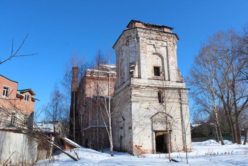 Вологда. Церковь Иоанна Богослова. общий вид в ландшафте, Вид с северо-запада