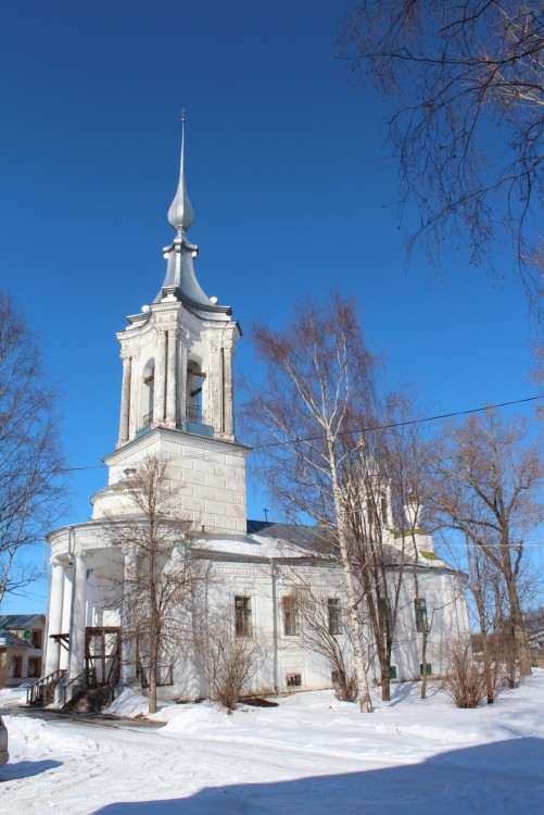 Вологда. Церковь Варлаама Хутынского. общий вид в ландшафте, Вид с юго-запада