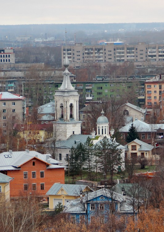 Церковь Варлаама Хутынского, Вологда (Вологда, город, Вологодская область). общий вид в ландшафте